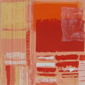 Lligams que construeixen, mixta sobre tela