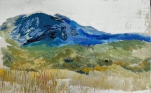 Brodat i acrílic sobre tela 38x60 cm