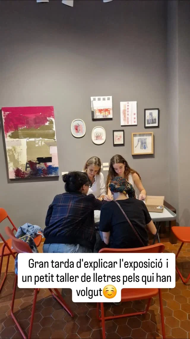 Avui he fet la primera visita guiada a l'exposició que tinc a Cal Gerrer. Fantàstics retrobaments😍. Gràcies a tots els qui heu vingut☺️.
#exposició #novaexpo
#nousprojectes @museu_calgerrer